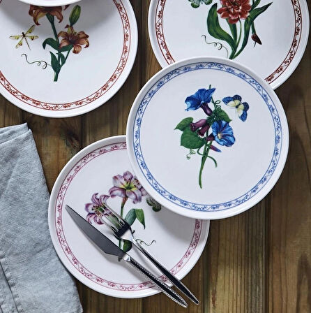 Fecra Beyda 6 Parça Pasta Tabağı Seti
