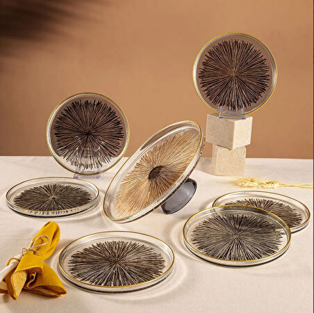 Fecra Mystic 7 Parça Ayaklı Sunum Seti