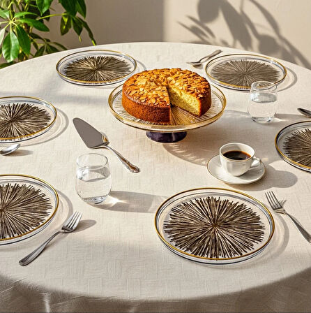 Fecra Mystic 7 Parça Ayaklı Sunum Seti