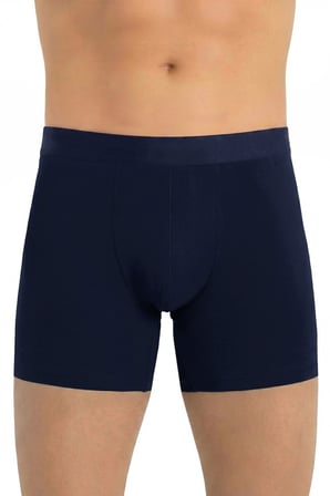 Just Inner Erkek Tekli Modal Pamuklu Boxer Uzun Paça İnce Bel Lastikli Nefes Alan Doku (135011)