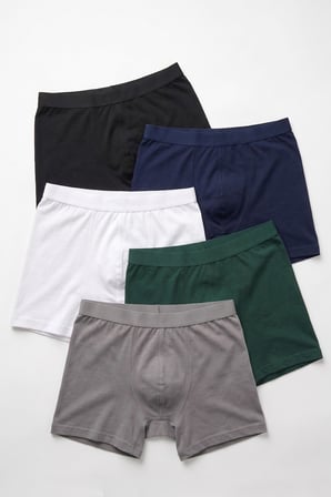 Just Inner Erkek Tekli Modal Pamuklu Boxer Uzun Paça İnce Bel Lastikli Nefes Alan Doku (135011)