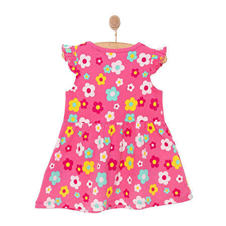 HelloBaby Basic Kız Papatya Desenli Elbise Kız Bebek