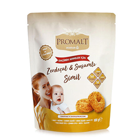 Promalt Zerdeçal - Susamlı Simit 100 gr