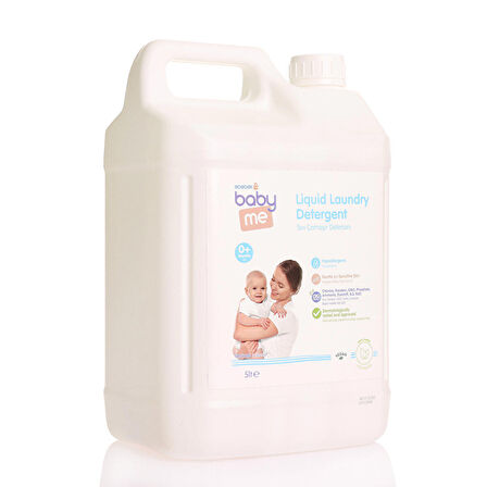 baby me Sıvı Bebek Çamaşır Deterjanı 5000 ml