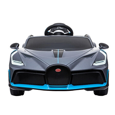 Bugatti Divo 12V Akülü Araba Gri