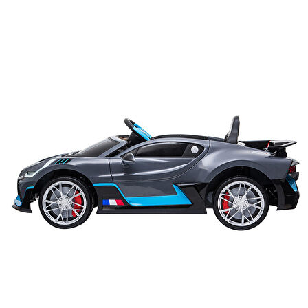 Bugatti Divo 12V Akülü Araba Gri