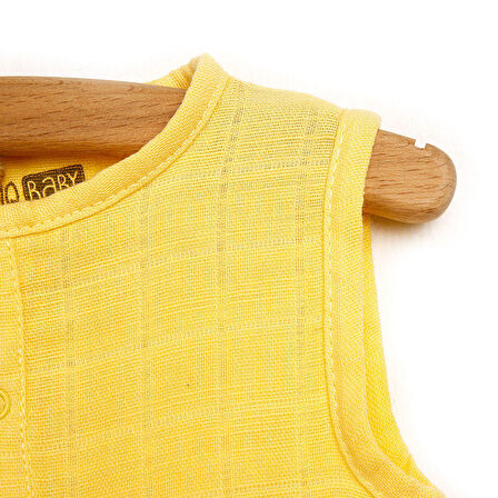 HelloBaby Müslin Patlı Atlet Body