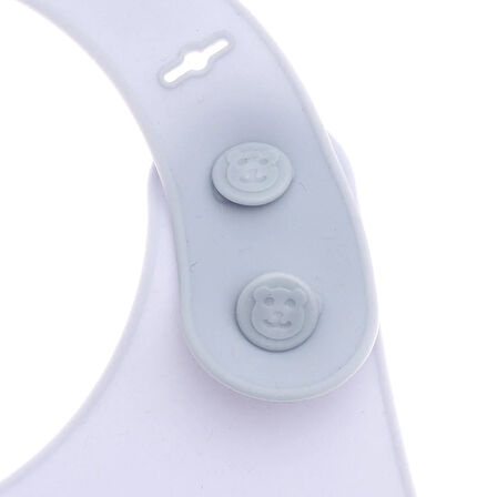 baby plus Silikon Mama Önlüğü - Buz Mavisi