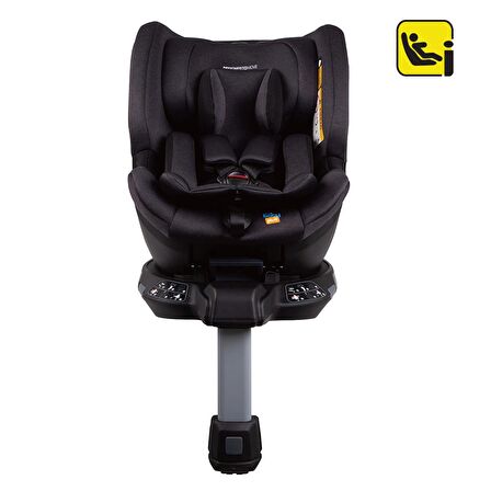 Baby Plus I-Size X8 360° Dönebilen 0 - 18 kg Oto Koltuğu Siyah