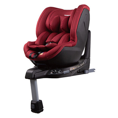 Baby Plus I-Size X8 360° Dönebilen 0 - 18 kg Oto Koltuğu Kırmızı