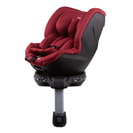 Baby Plus I-Size X8 360° Dönebilen 0 - 18 kg Oto Koltuğu Kırmızı