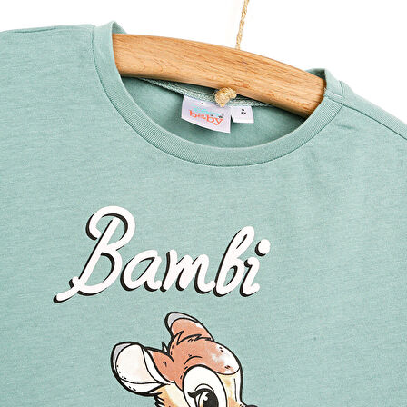 Bimbo Maceraya Devam Bambi Kız Bebek Lisanslı Tshirt