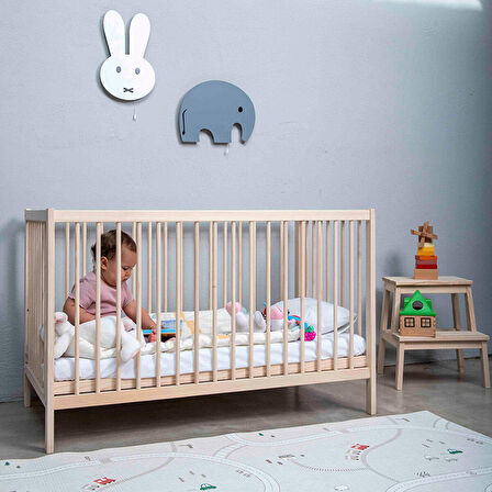 baby plus 60x120 Naturel Beşik