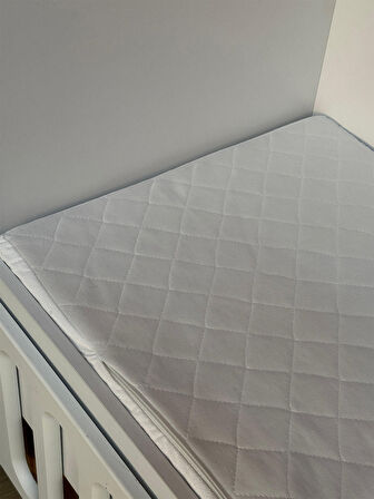 Keremce Pamuk Oyun Park Yatağı 60x120 cm  Beyaz