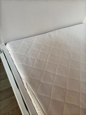 Keremce Pamuk Oyun Park Yatağı 60x120 cm  Beyaz