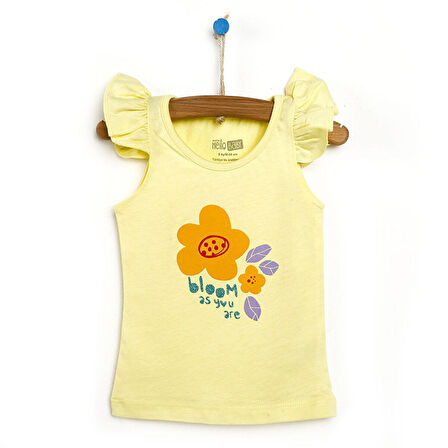 HelloBaby Basic Kız Bebek Atlet Tshirt