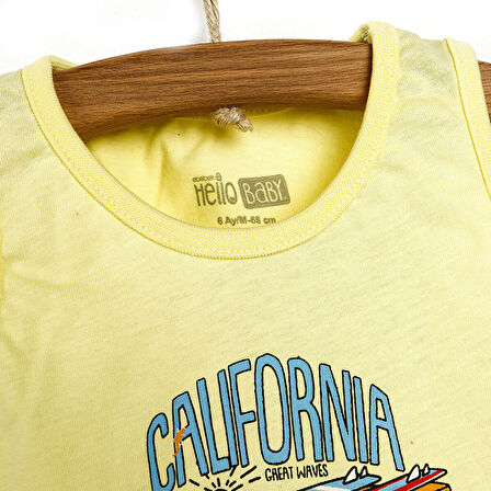 HelloBaby Basic Erkek Bebek Atlet Tshirt