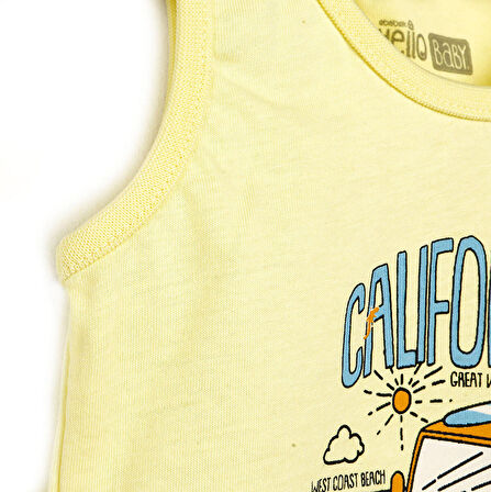 HelloBaby Basic Erkek Bebek Atlet Tshirt