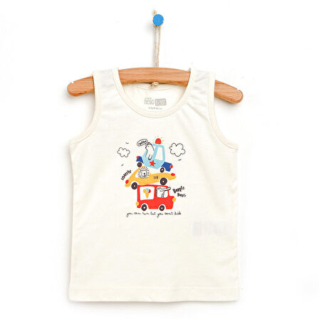 HelloBaby Basic Erkek Bebek Atlet Tshirt