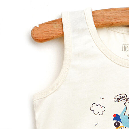 HelloBaby Basic Erkek Bebek Atlet Tshirt