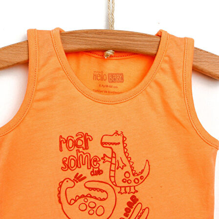 HelloBaby Basic Erkek Bebek Atlet Tshirt