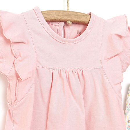 Bebbek Colorful World Tshirt-Tayt Kız Bebek