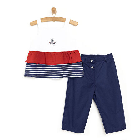 Bebbek Marine Girl Bluz – Pantolon Kız Bebek