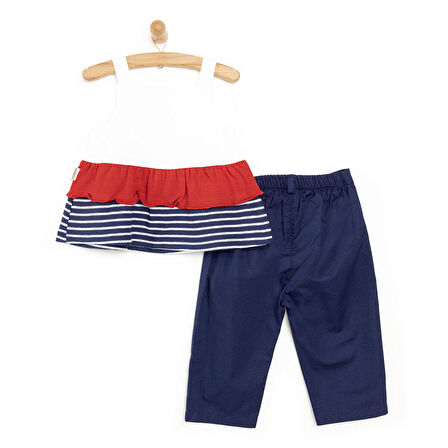 Bebbek Marine Girl Bluz – Pantolon Kız Bebek