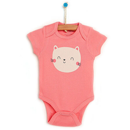 HelloBaby Sevimli Hayvan Surat Kısa Kol Body Unisex