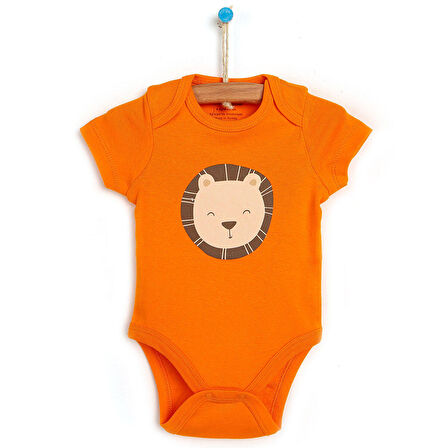 HelloBaby Sevimli Hayvan Surat Kısa Kol Body Unisex