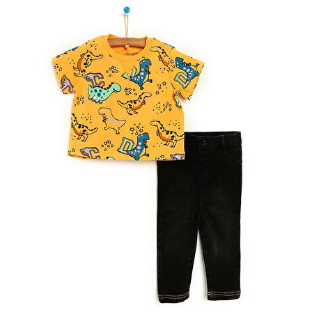 HelloBaby Campus Tshirt - Pantolon Erkek Bebek