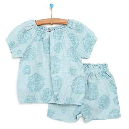 HelloBaby Ethnic World Bluz-Şort Kız Bebek