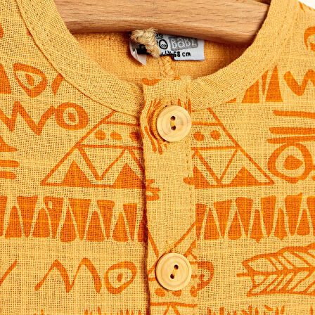 HelloBaby Past Culture Kısa Tulum Erkek Bebek