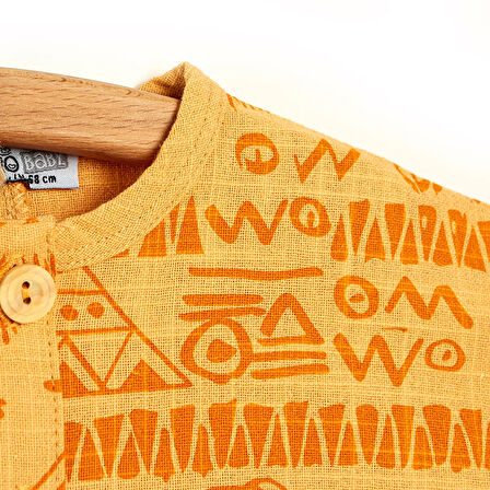 HelloBaby Past Culture Kısa Tulum Erkek Bebek