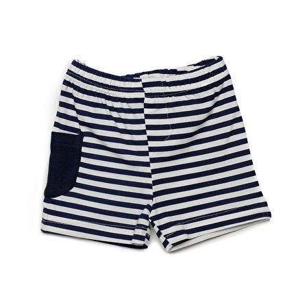 HelloBaby Basic Erkek Bebek Cepli Örme Şort Erkek Bebek