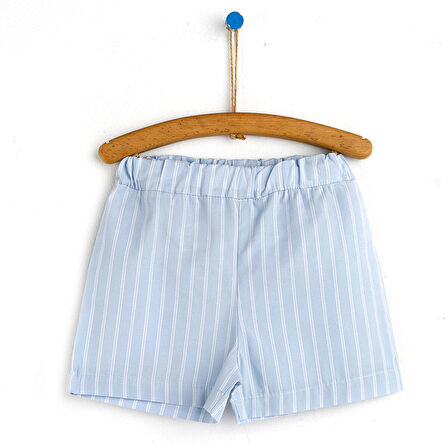 HelloBaby Basic Kız Bebek Çizgili Şort Kız Bebek