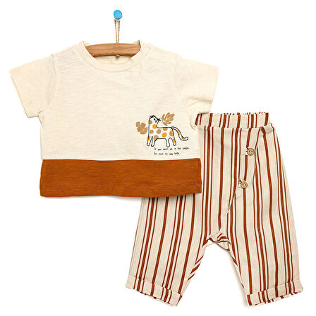 HelloBaby Journey Tshirt - Pantolon Erkek Bebek