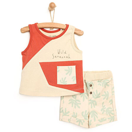 HelloBaby Safari On Amazon Atlet Şort Erkek Bebek