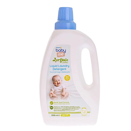 baby me Organik Bebek Deterjan 1500 ml