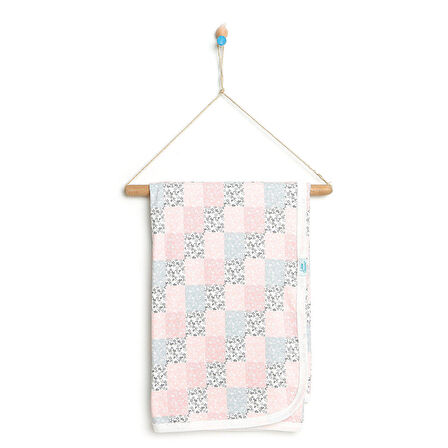 Little Dreams Pamuklu Soyut 80x80 cm Bebek Battaniyesi Çok Renkli