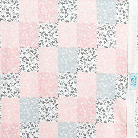 Little Dreams Pamuklu Soyut 80x80 cm Bebek Battaniyesi Çok Renkli
