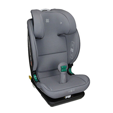 Luxus Prime 15 - 36 kg Oto Koltuğu Gri