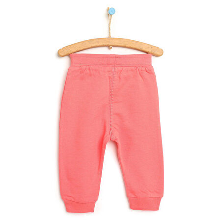 HelloBaby Basic Şardonlu İki İp Eşofman Altı Kız Bebek
