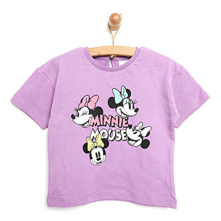 Disney Minnie Mouse Tshirt Kız Bebek