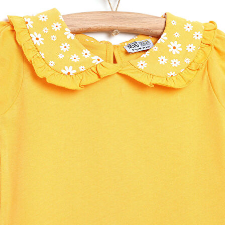 HelloBaby Orange Loves Pink Bluz-Etek Kız Bebek