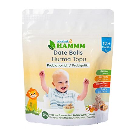 HAMMM Probiyotikli Hurma Topu 70 gr