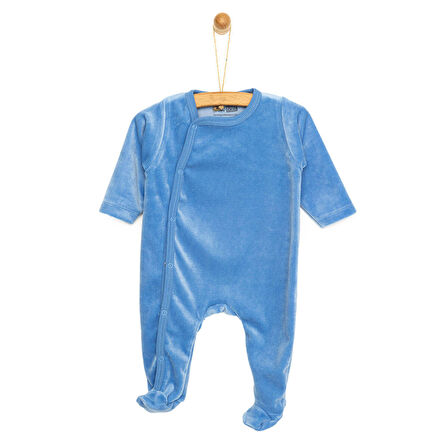 HelloBaby Yenidoğan Kadife Patikli Tulum Unisex