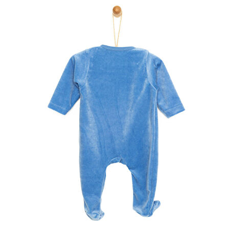 HelloBaby Yenidoğan Kadife Patikli Tulum Unisex