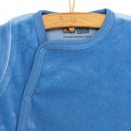 HelloBaby Yenidoğan Kadife Patikli Tulum Unisex
