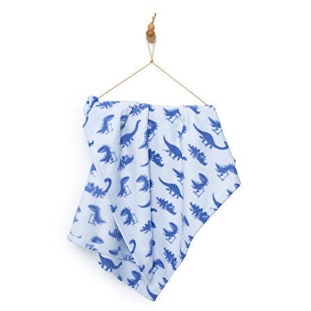 Mollia Welsoft Baskılı Polar Bebek Battaniyesi 80x100 Unisex